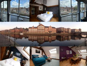 LoveYork Penthouse Riverside Apt with Free Parking